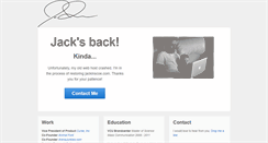 Desktop Screenshot of jackinscoe.com
