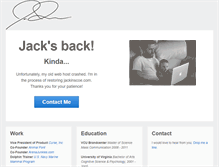Tablet Screenshot of jackinscoe.com